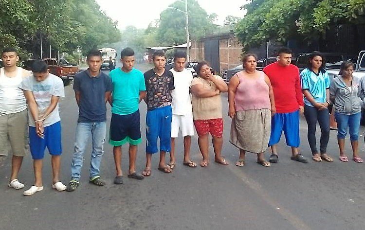 FGR y PNC golpean a estructura de la MS en La Paz