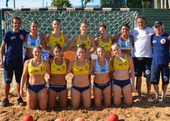 Argentina sumó la cuarta medalla de oro de la mano del beach handball femenino