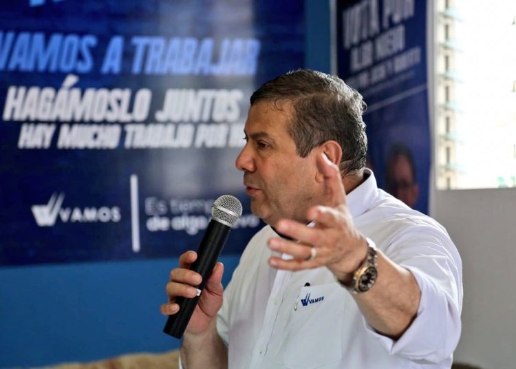 Fórmula presidencial de VAMOS de gira por Usulután y San Vicente