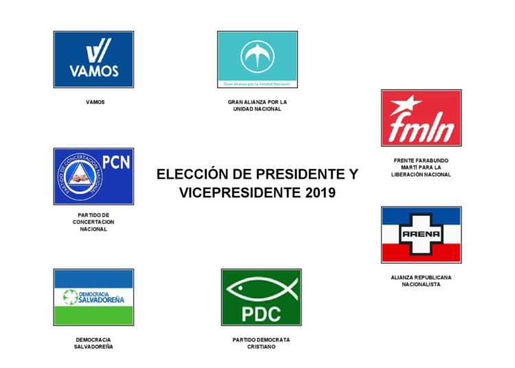 TSE sortea posición de banderas para elecciones 2019