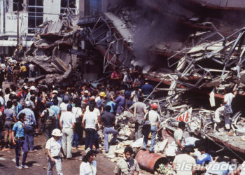Recuerdan a víctimas del terremoto de hace 32 años