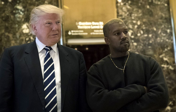 Donald Trump y el rapero Kanye West se unen para luchar contra las pandillas