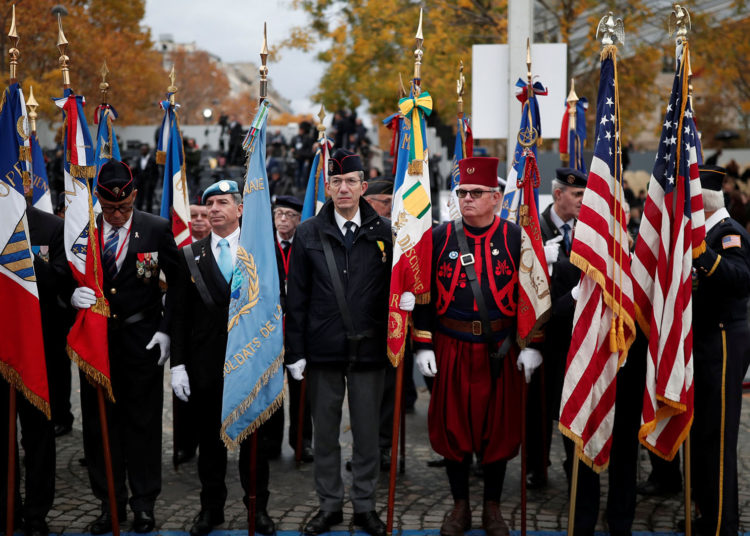 (FOTOS) Líderes mundiales conmemoran el fin de la I Guerra Mundial en Francia