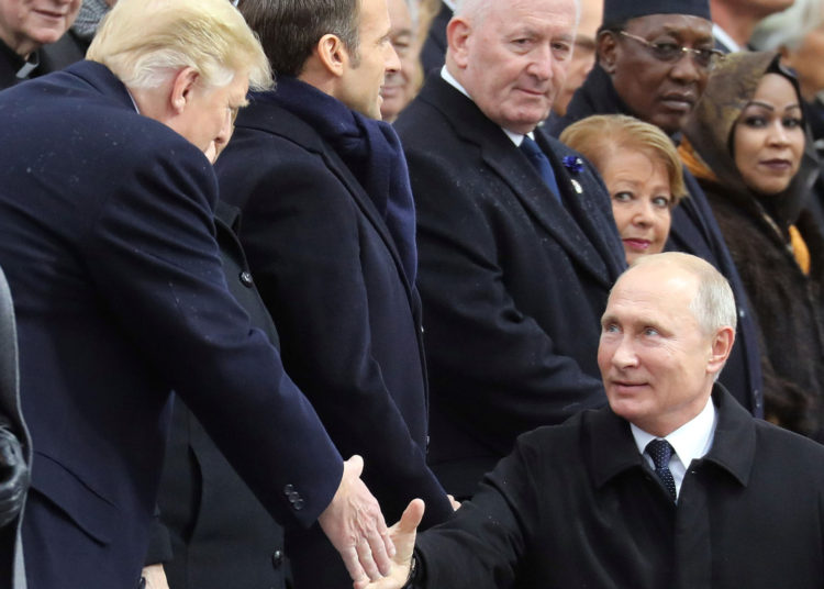 (FOTOS) Líderes mundiales conmemoran el fin de la I Guerra Mundial en Francia