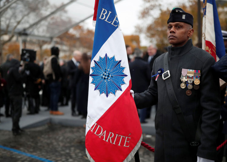 (FOTOS) Líderes mundiales conmemoran el fin de la I Guerra Mundial en Francia