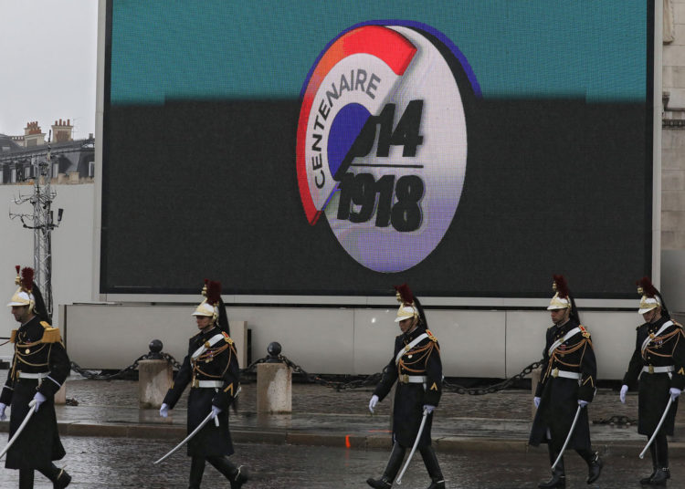 (FOTOS) Líderes mundiales conmemoran el fin de la I Guerra Mundial en Francia