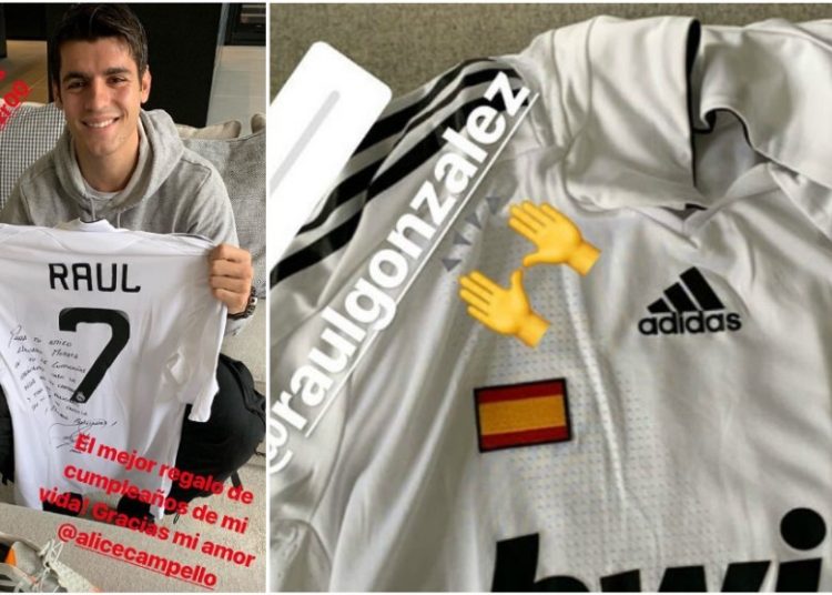 Morata recibe el mejor regalo de cumpleaños de su vida