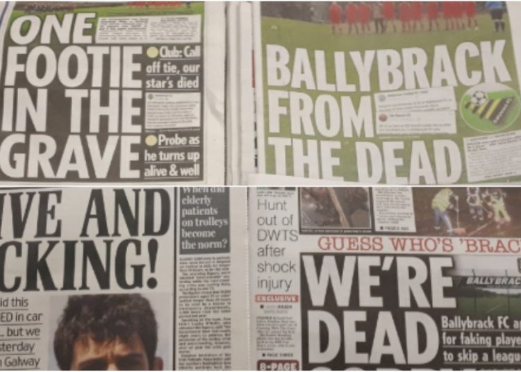 Escándalo en el fútbol irlandés: dieron por muerto a un español… que no estaba en la ciudad