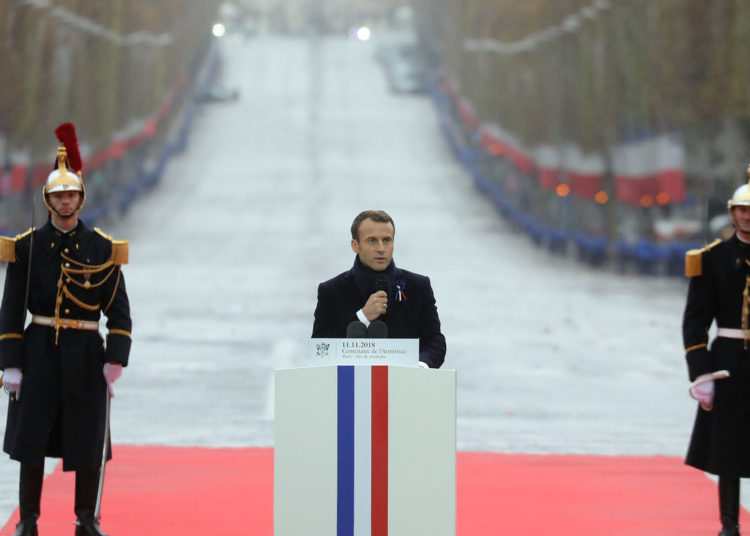 (FOTOS) Líderes mundiales conmemoran el fin de la I Guerra Mundial en Francia