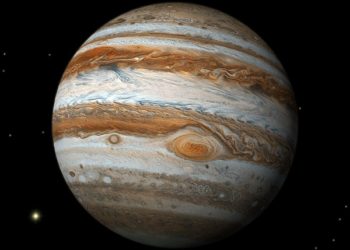 (FOTOS) La NASA fotografía un «delfín» surcando las nubes de Júpiter