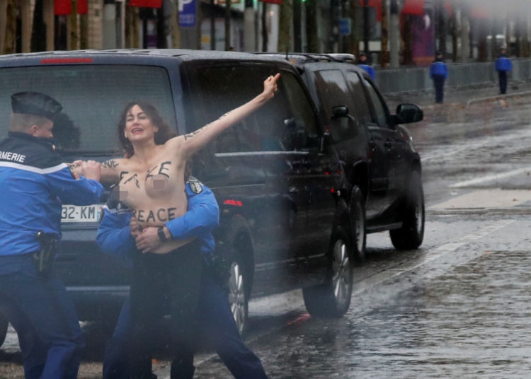 (FOTOS) Líderes mundiales conmemoran el fin de la I Guerra Mundial en Francia