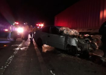 Aparatoso accidente de tránsito deja dos fallecidos en carretera a Quezaltepeque