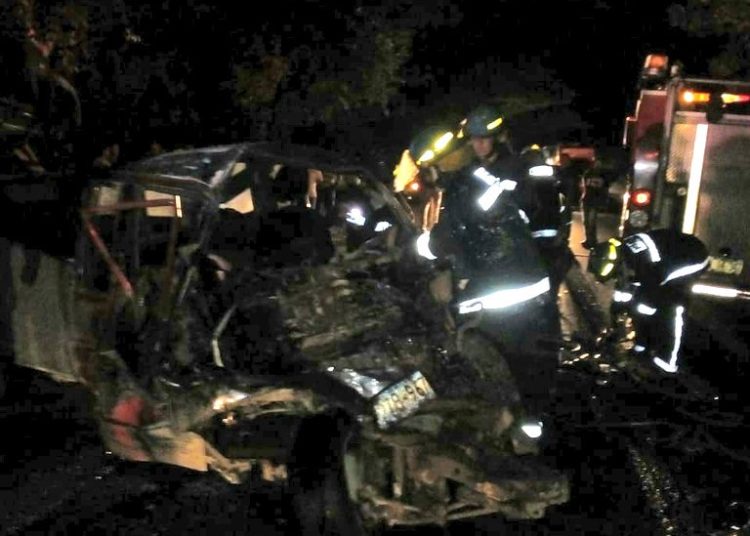 Accidente de tránsito deja dos fallecidos en San Miguel