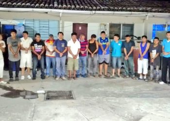 La fiscalía y la policía sacaron de circulación a 22 peligrosos delincuentes en San Vicente
