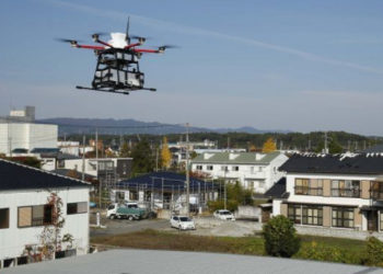 El servicio postal de Japón realizó su primera entrega con un dron