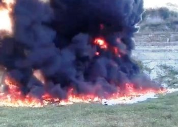 PNC quema 6.3 toneladas de cocaína, incautadas a cinco extranjeros