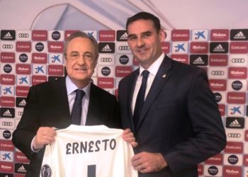 Florentino Pérez y Ernesto Muyshondt confirman seis escuelas de fútbol en San Salvador