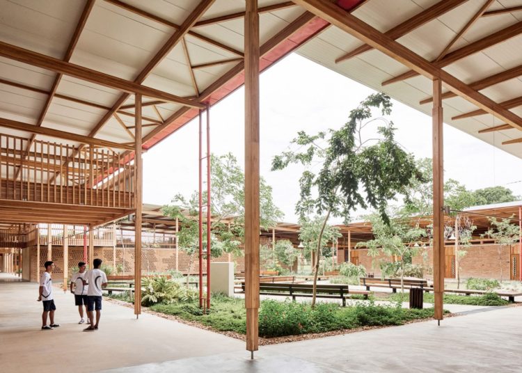 (FOTOS) Así luce la escuela rural que fue elegida como «mejor edificio nuevo del mundo»