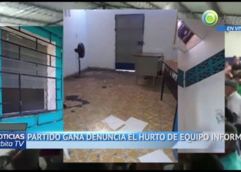 GANA denuncia el hurto de equipo informático en la sede de Morazán