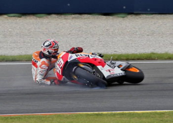 Este piloto es el líder en el ránking de caídas del MotoGP