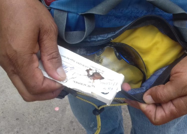 (VÍDEO) Medicina evita que bala impactara en periodista del Co-Latino