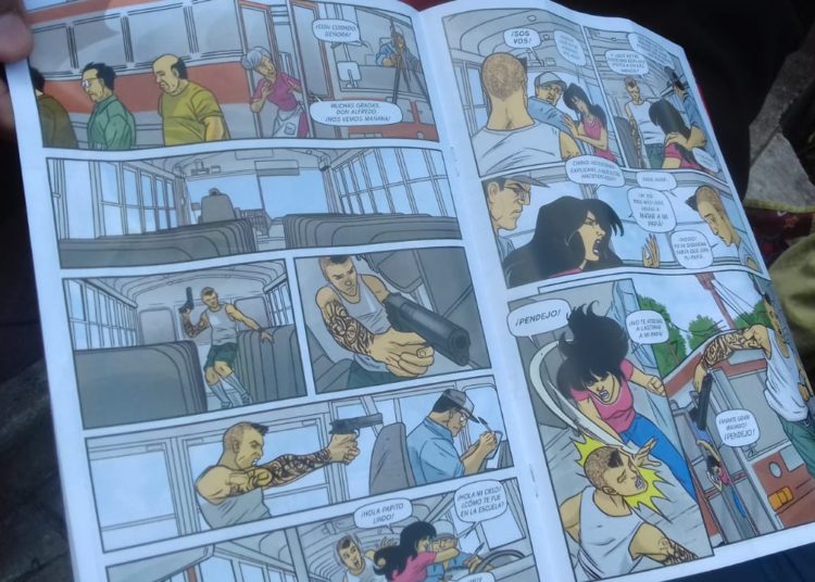 PNC decomisa revista que distribuye FUNDE porque promueve la violencia