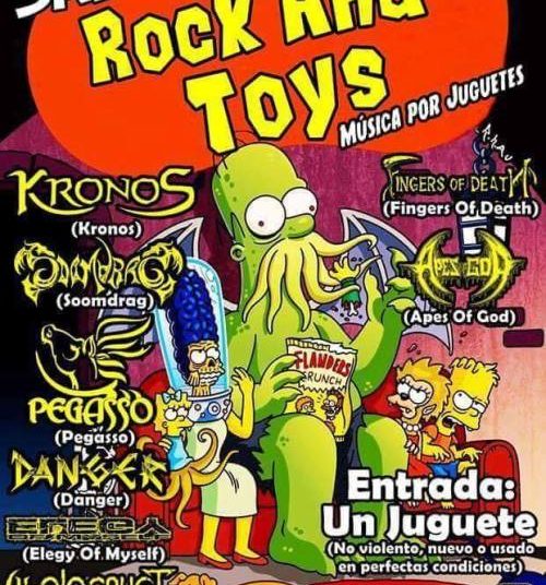 «Rock and Toys», música a cambio de juguetes para los niños de Morazán