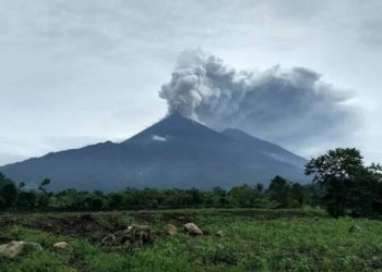 Reportan nueva erupción en volcán de Fuego en Guatemala