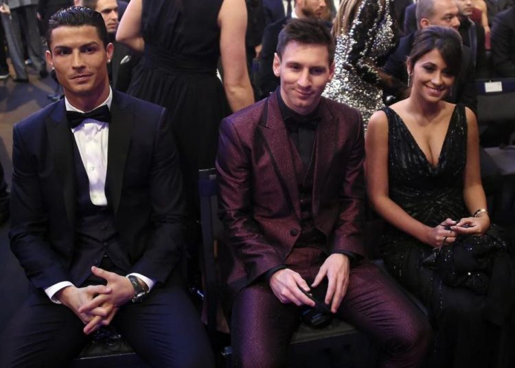Messi y Cristiano podrían ver juntos la final de La Libertadores