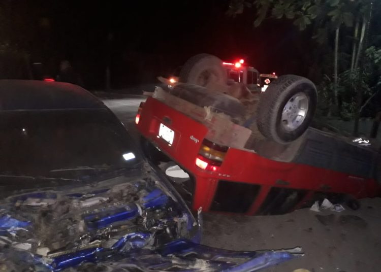 Accidente de Tránsito deja cinco lesionados en San Juan Opico