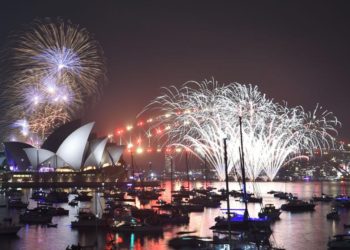 (VIDEO) ¡Bienvenido 2019! Así celebra el mundo la llegada del Año Nuevo