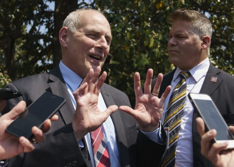 Despide Trump a su jefe de gabinete, John Kelly