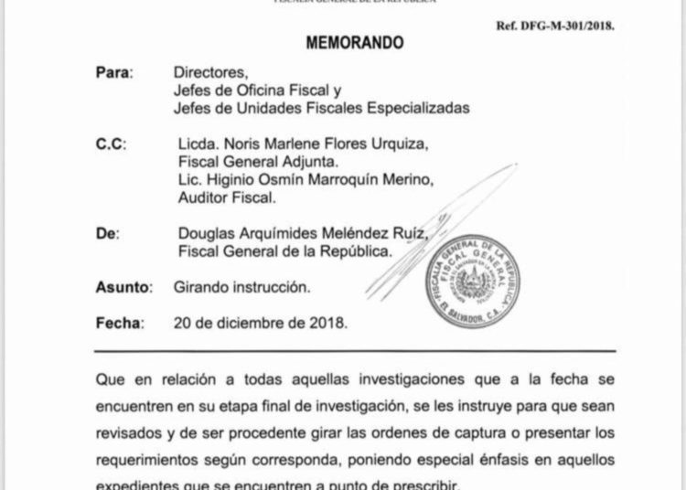 Douglas Meléndez aprieta el paso a menos de 15 días de abandonar la silla más poderosa de El Salvador