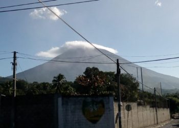 Lina Pohl confirma que volcán Chaparrastique tuvo una explosión el 24 de diciembre