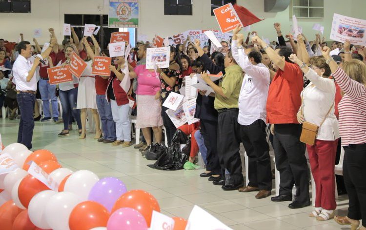 Sector salud endosa apoyo a Hugo Martínez y Karina Sosa