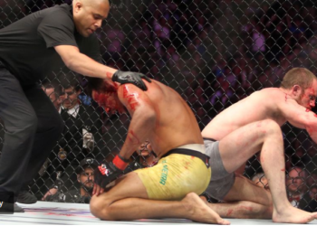 Así fue la pelea más sangrienta del 2018 en la UFC