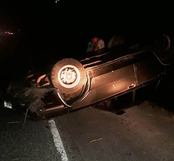 Conductor borracho arrolla a dos personas en Cuscatlán