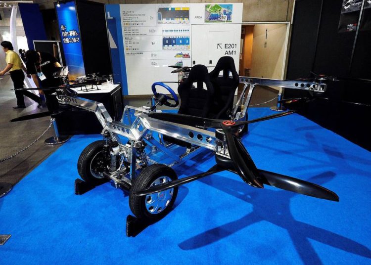 Japón venderá vehículos voladores dentro de cinco años