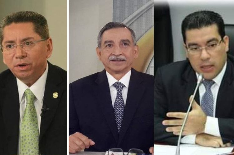 Meléndez, Castaneda y Melara en la lista corta para elección de fiscal. Melara con ventajas