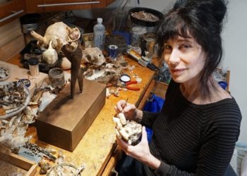 Una artista trabaja unos 15 años en una obra con mejillones sin saber que la estaba matando