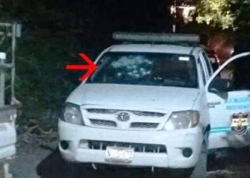 Mareros atacan patrulla de la PNC en San Rafael Cedros