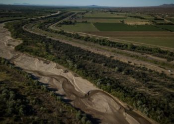Cambio climático está secando el Río Bravo entre Estados Unidos y México