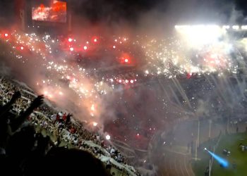 Llegó el River a la Tierra del Fuego y fue recibido por lo grande