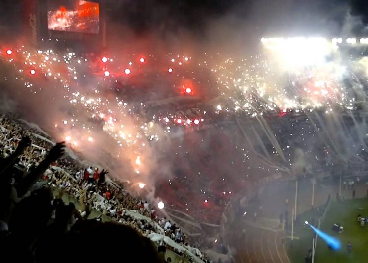 Llegó el River a la Tierra del Fuego y fue recibido por lo grande