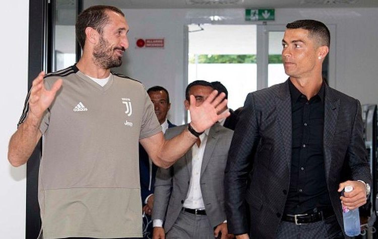 Chiellini asegura que Cristiano Ronaldo ha cambiado a la Juventus