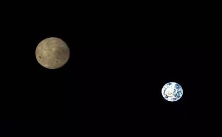 China publica espectaculares imágenes de la Tierra y la Luna