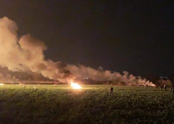 (IMÁGENES FUERTES) Este es el momento de la explosión del Oleducto en Tlahuelilpan