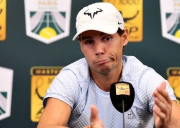 Las palabras de Nadal a un periodista que se quedó dormido mientra brindaba una rueda de prensa