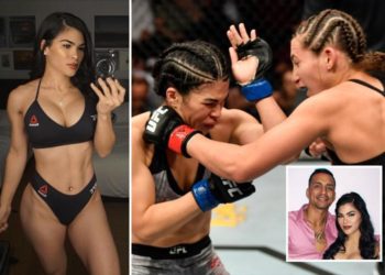 Luchadora estadounidense huye desnuda del maltrato de su esposo