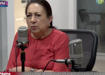 Diputada Yanci Urbina cuestiona señalamientos que involucran a Hugo Martinez en cobros de sobresueldo